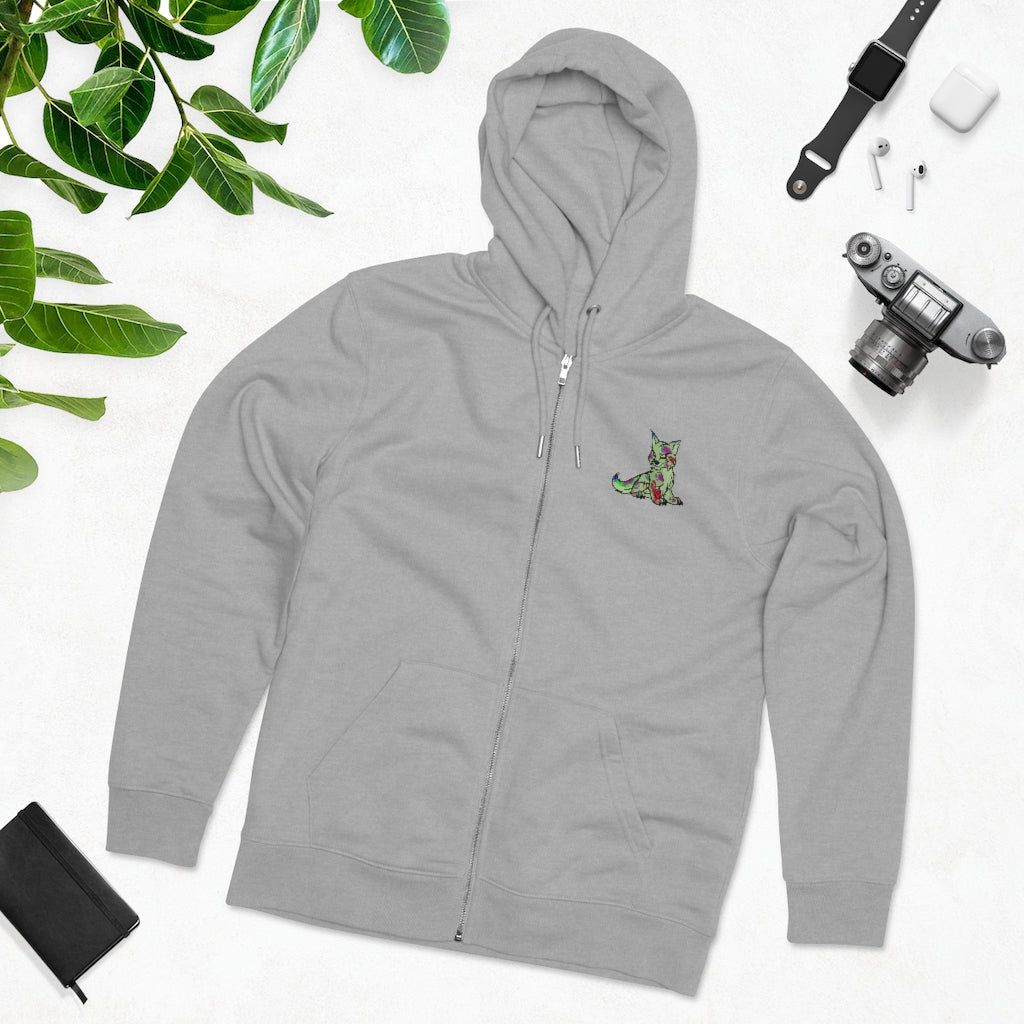 PSYCHO WOLF Men's Cultivator Zip Hoodie