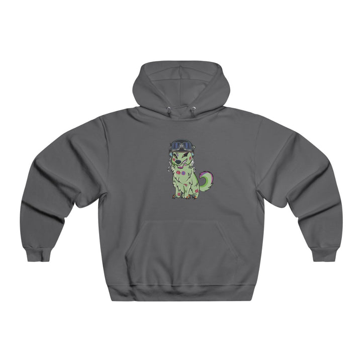 PSYCHO WOLF Men's Hooded Sweatshirt