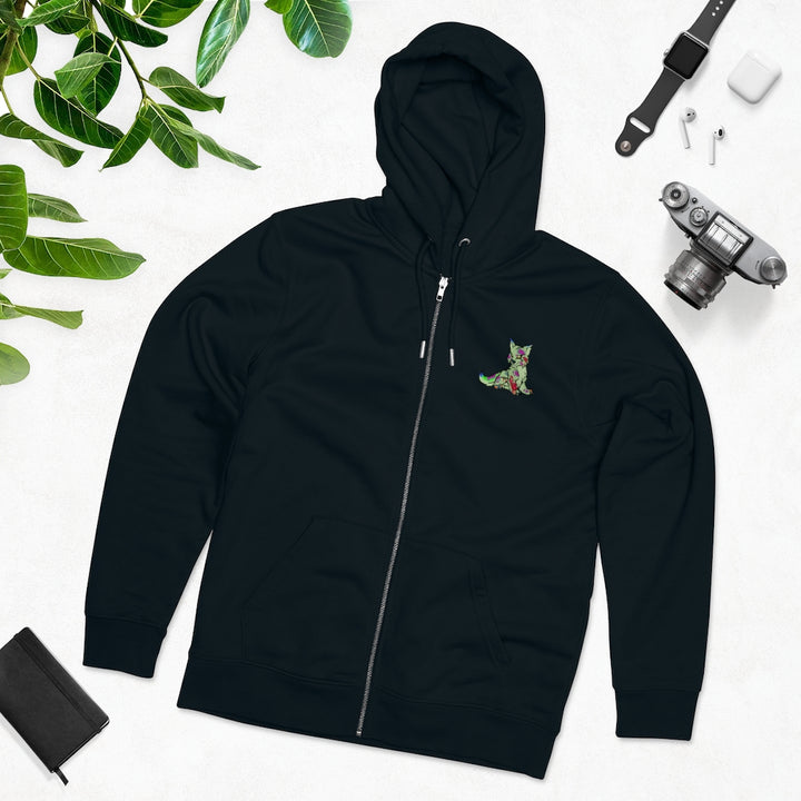 PSYCHO WOLF Men's Cultivator Zip Hoodie