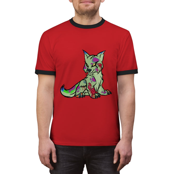 PSYCHO WOLF Ringer Tee