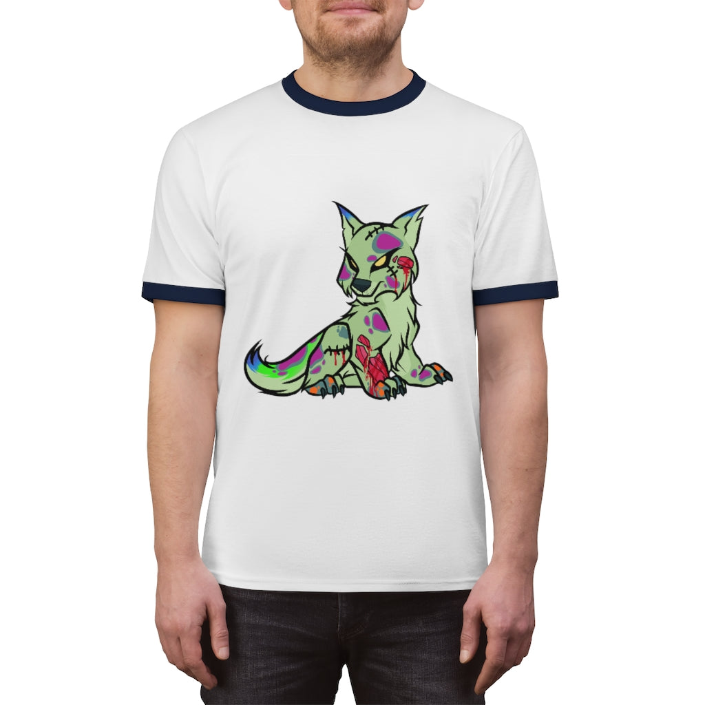 PSYCHO WOLF Ringer Tee