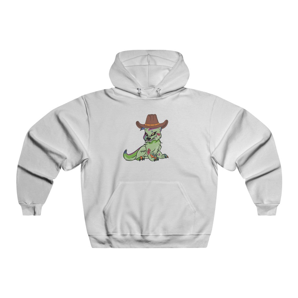 PSYCHO WOLF Men's Hooded Sweatshirt