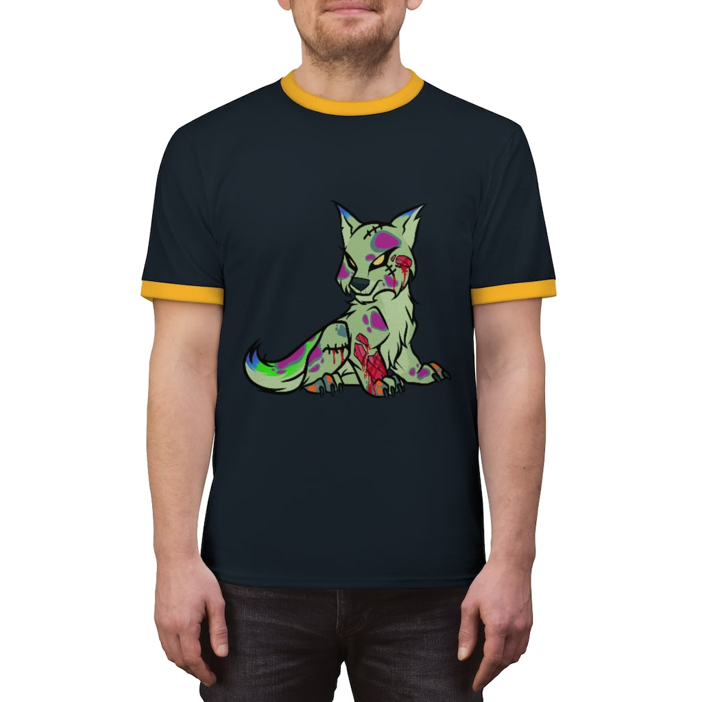 PSYCHO WOLF Ringer Tee